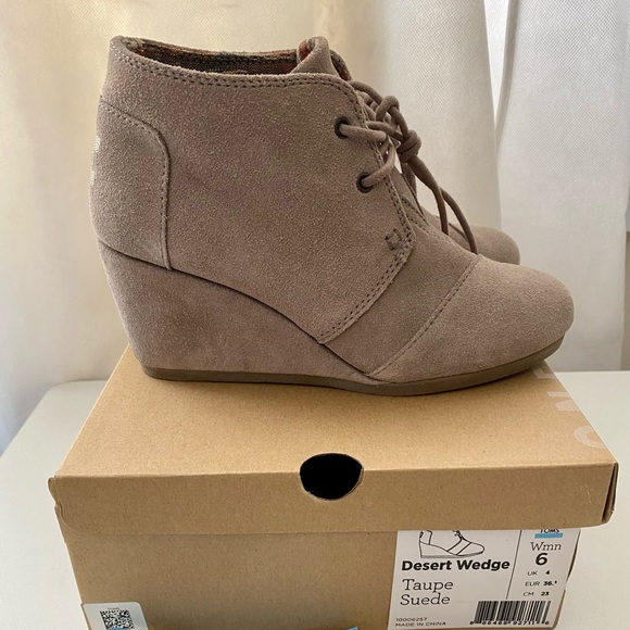 Toms Desert Wedge Bootie - Picture 4 of 4